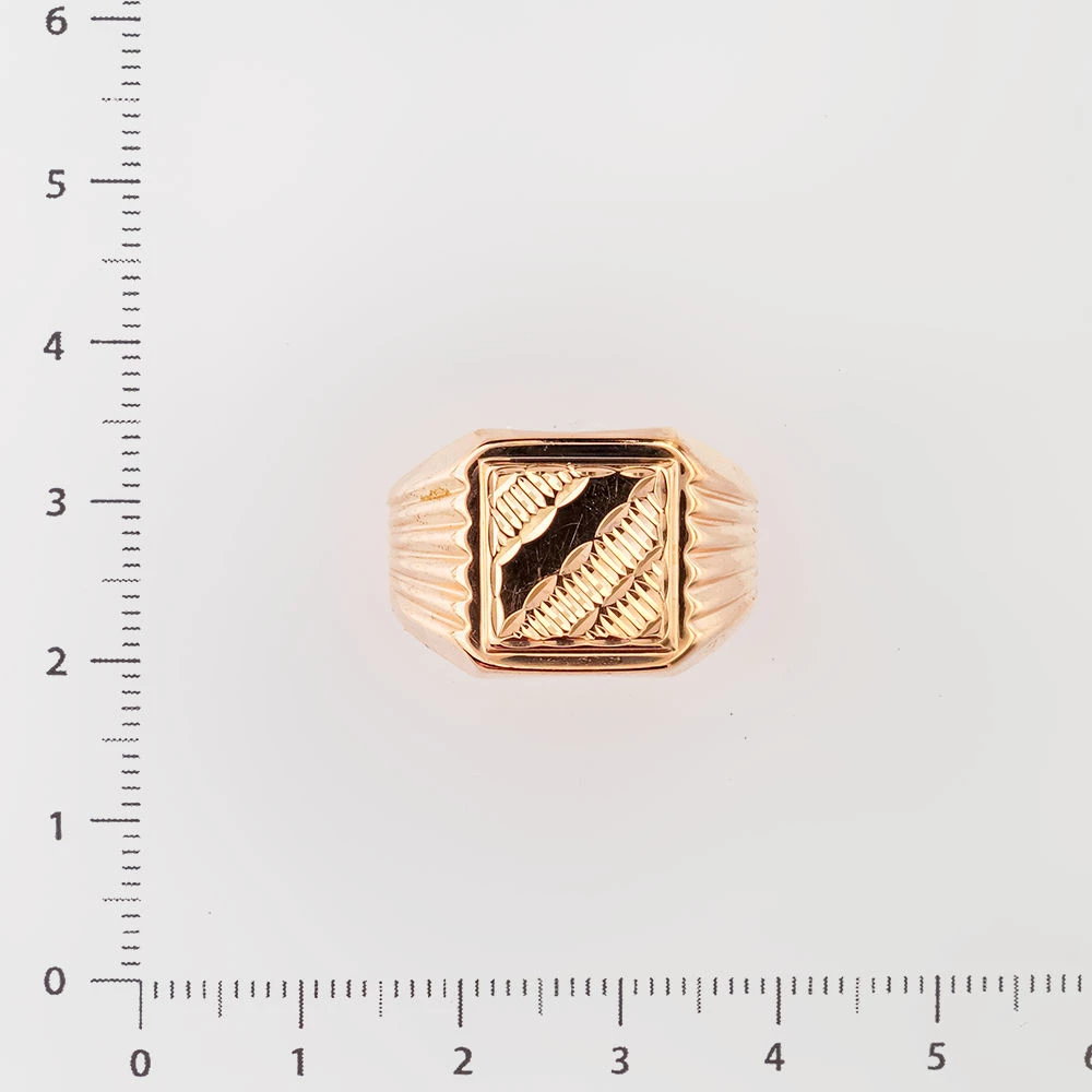 Кольцо из красного золота 585 пробы