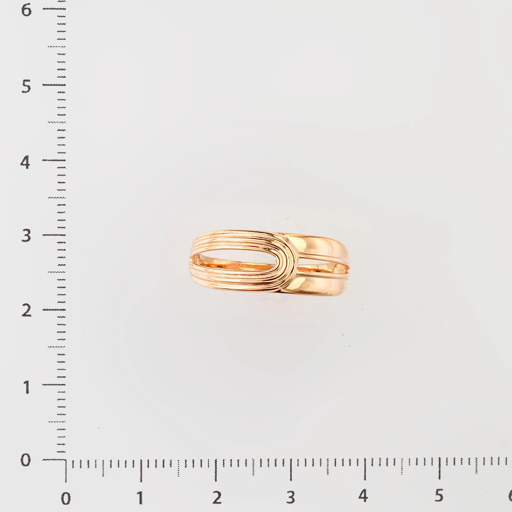 Кольцо из красного золота 585 пробы