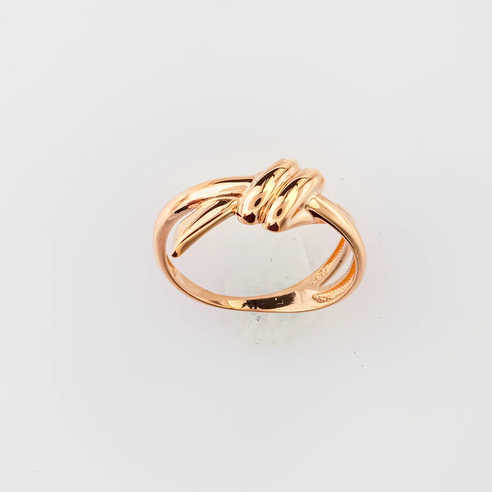 Кольцо из красного золота 585 пробы