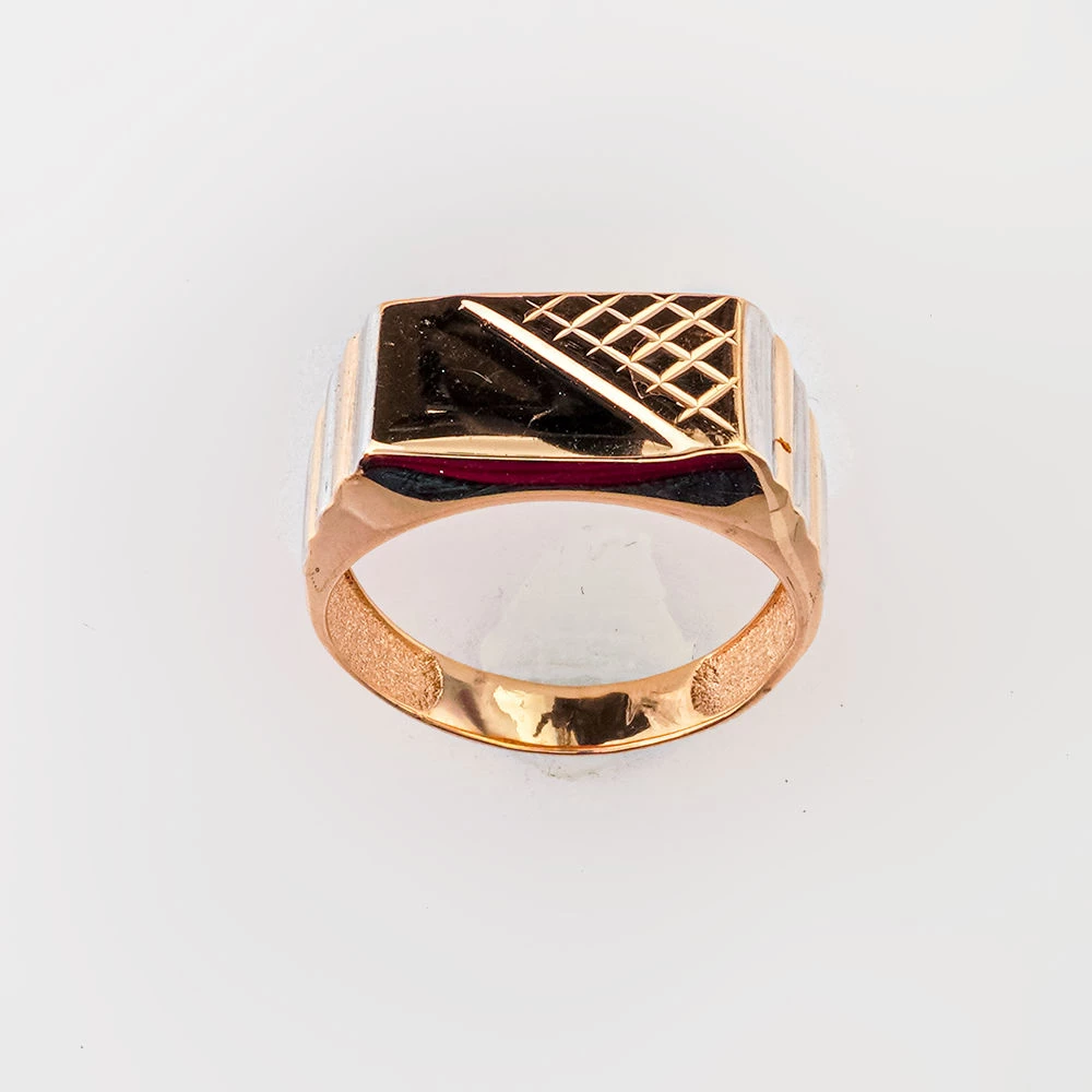 Кольцо из красного золота 585 пробы