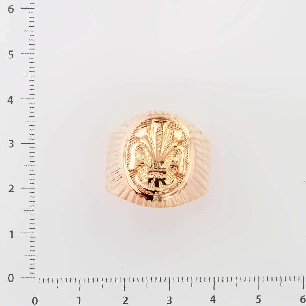 Кольцо из красного золота 583 пробы