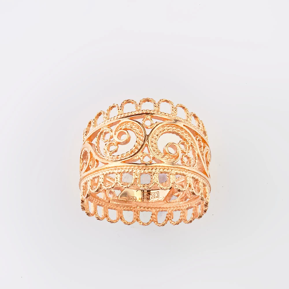 Кольцо из красного золота 583 пробы