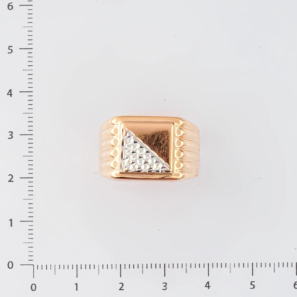 Кольцо из красного золота 585 пробы