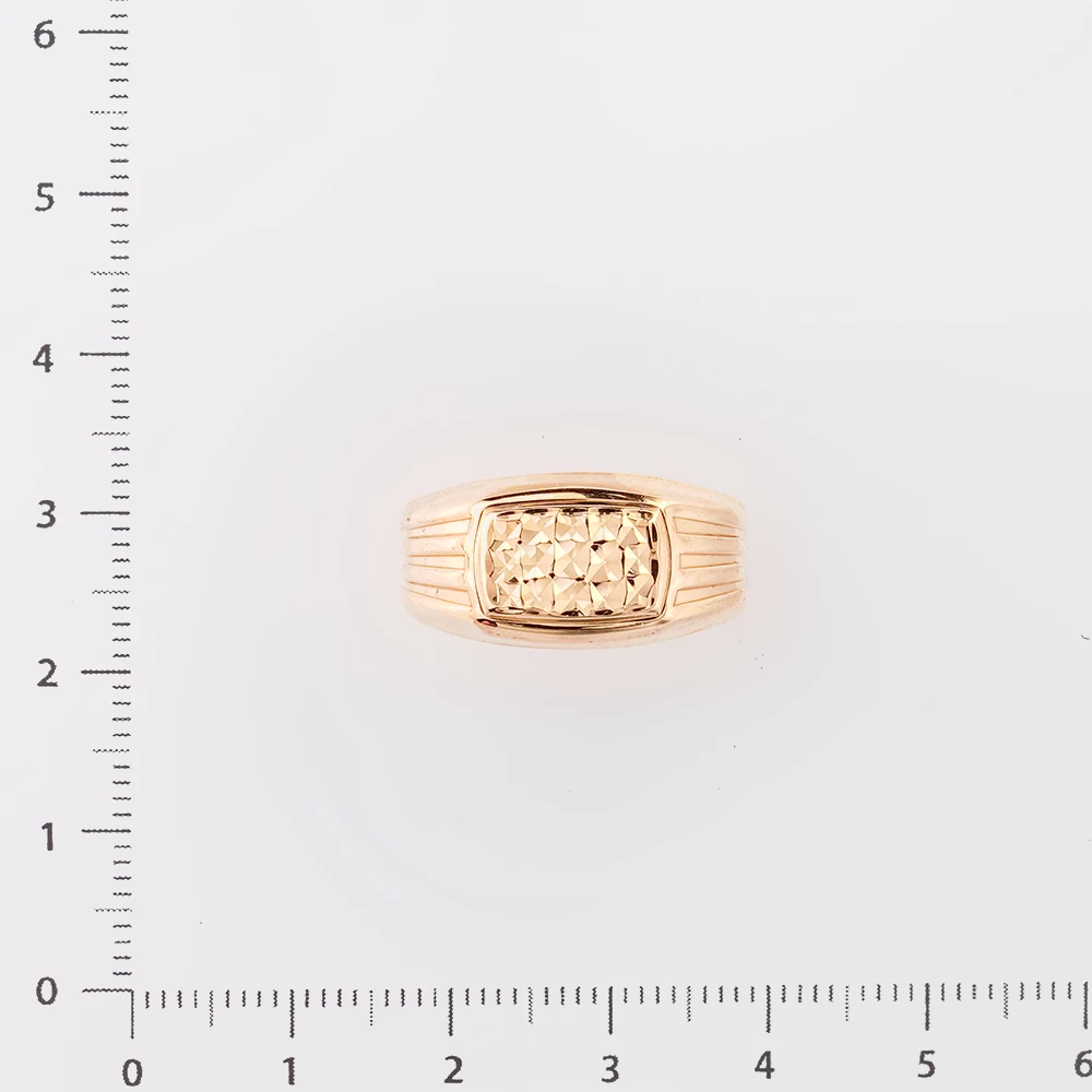 Кольцо из красного золота 585 пробы