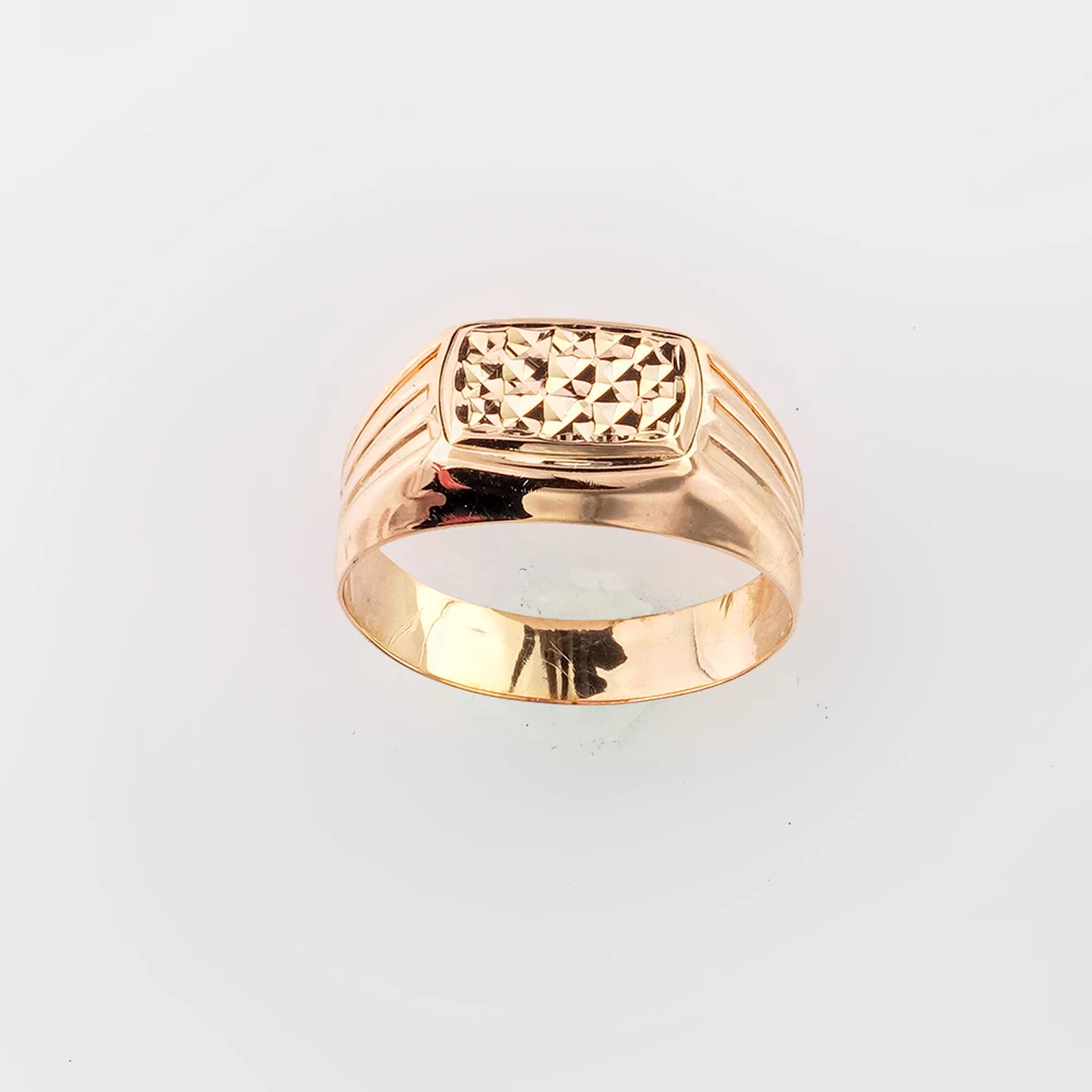 Кольцо из красного золота 585 пробы