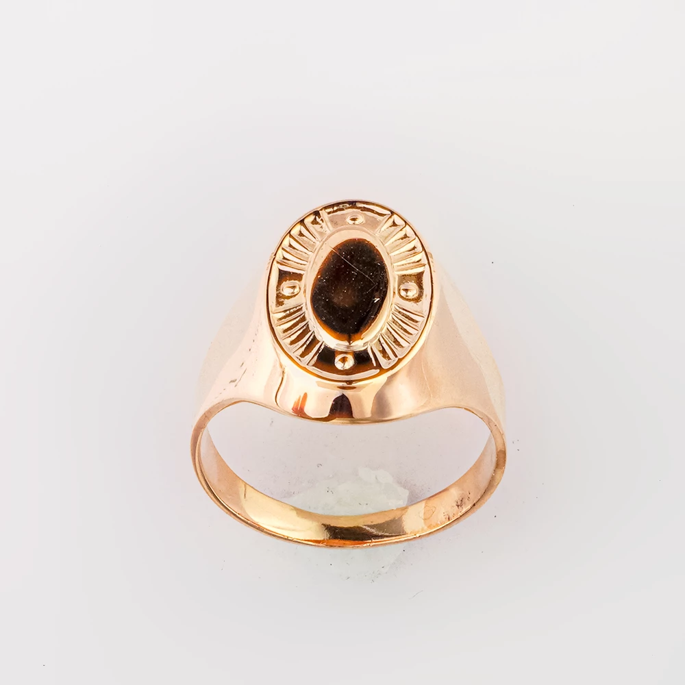 Кольцо из красного золота 583 пробы