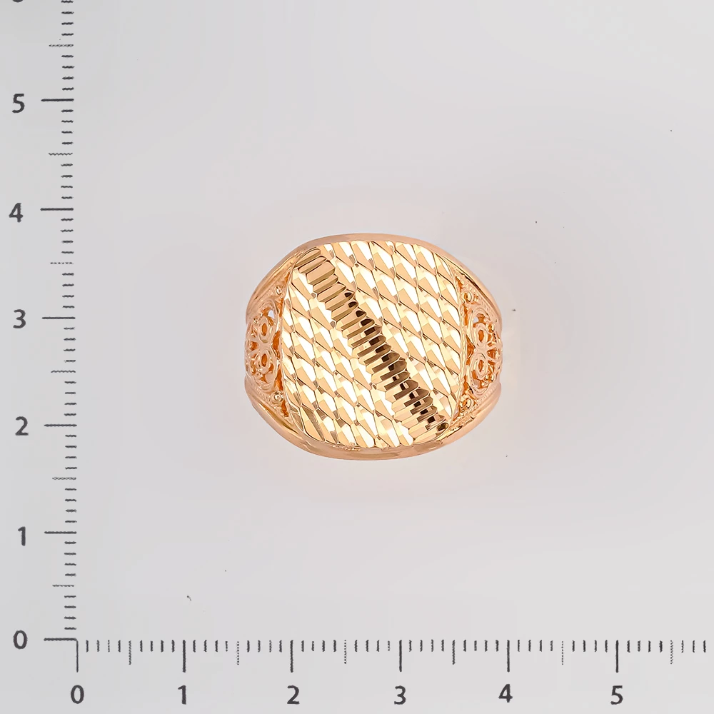 Кольцо из красного золота 585 пробы