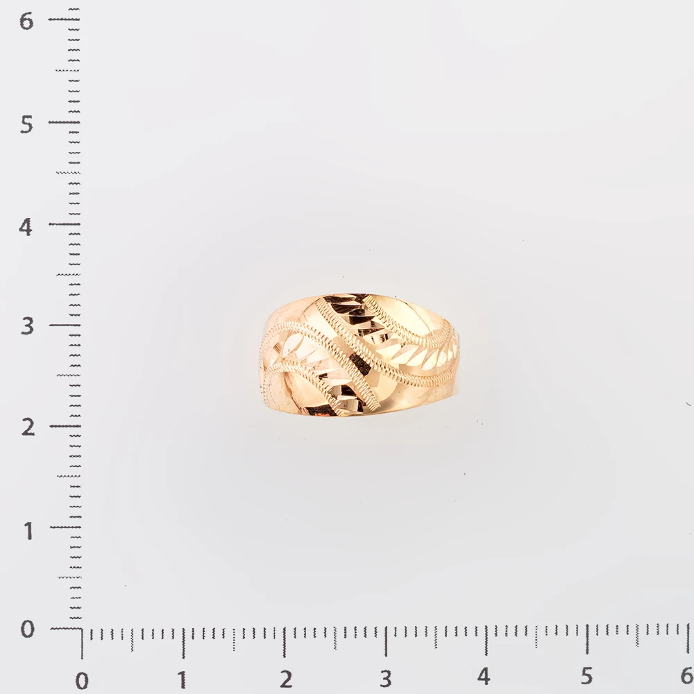 Кольцо из красного золота 585 пробы