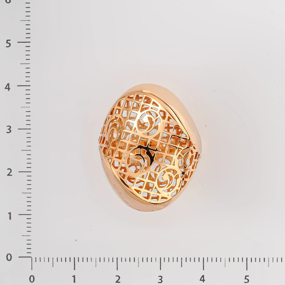 Кольцо из красного золота 585 пробы