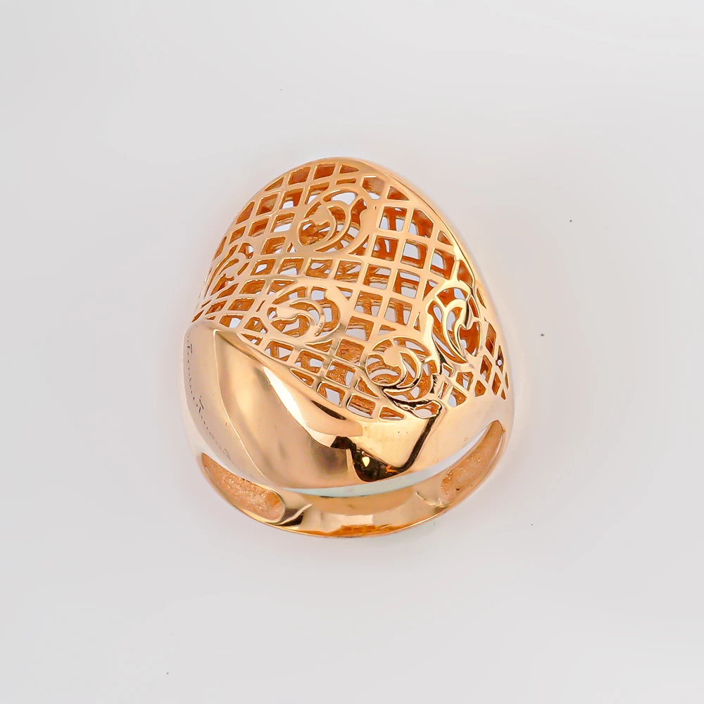 Кольцо из красного золота 585 пробы