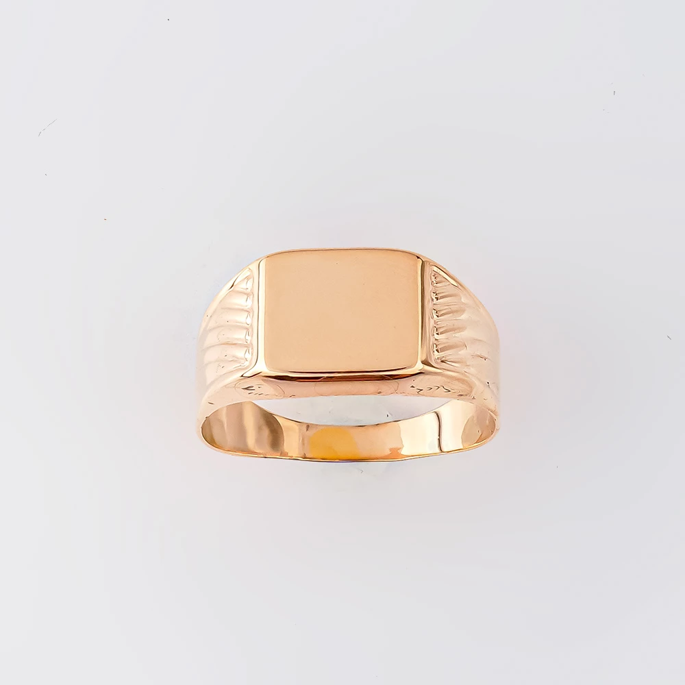 Кольцо из красного золота 375 пробы