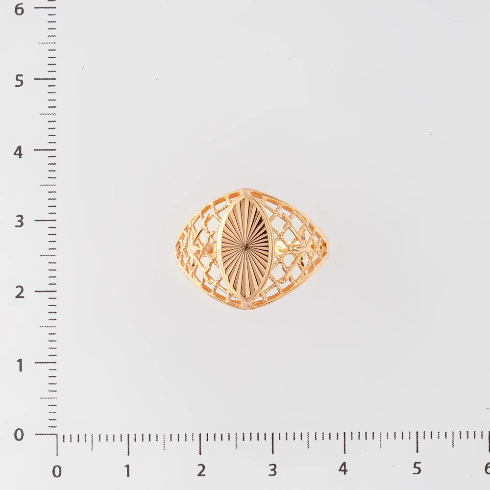 Кольцо из красного золота 585 пробы