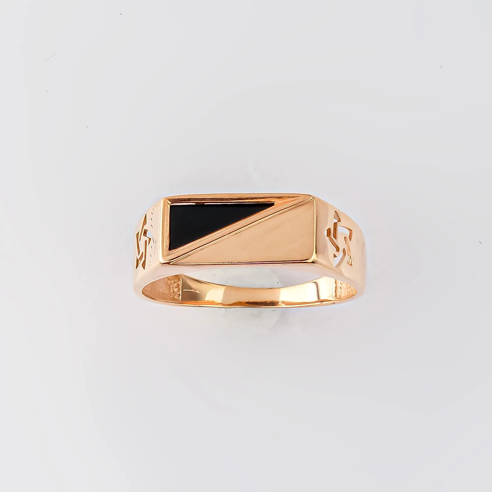 Кольцо из красного золота 585 пробы