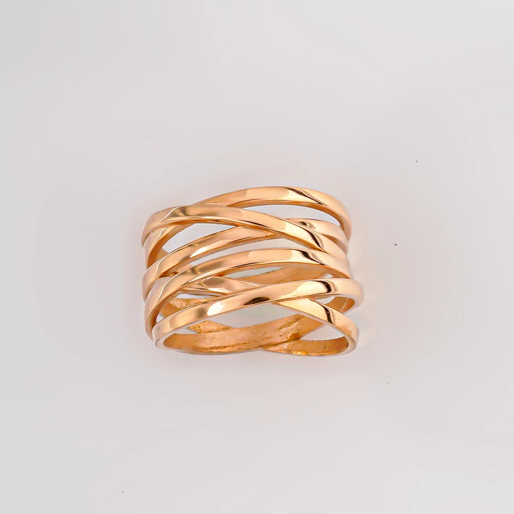 Кольцо из красного золота 585 пробы