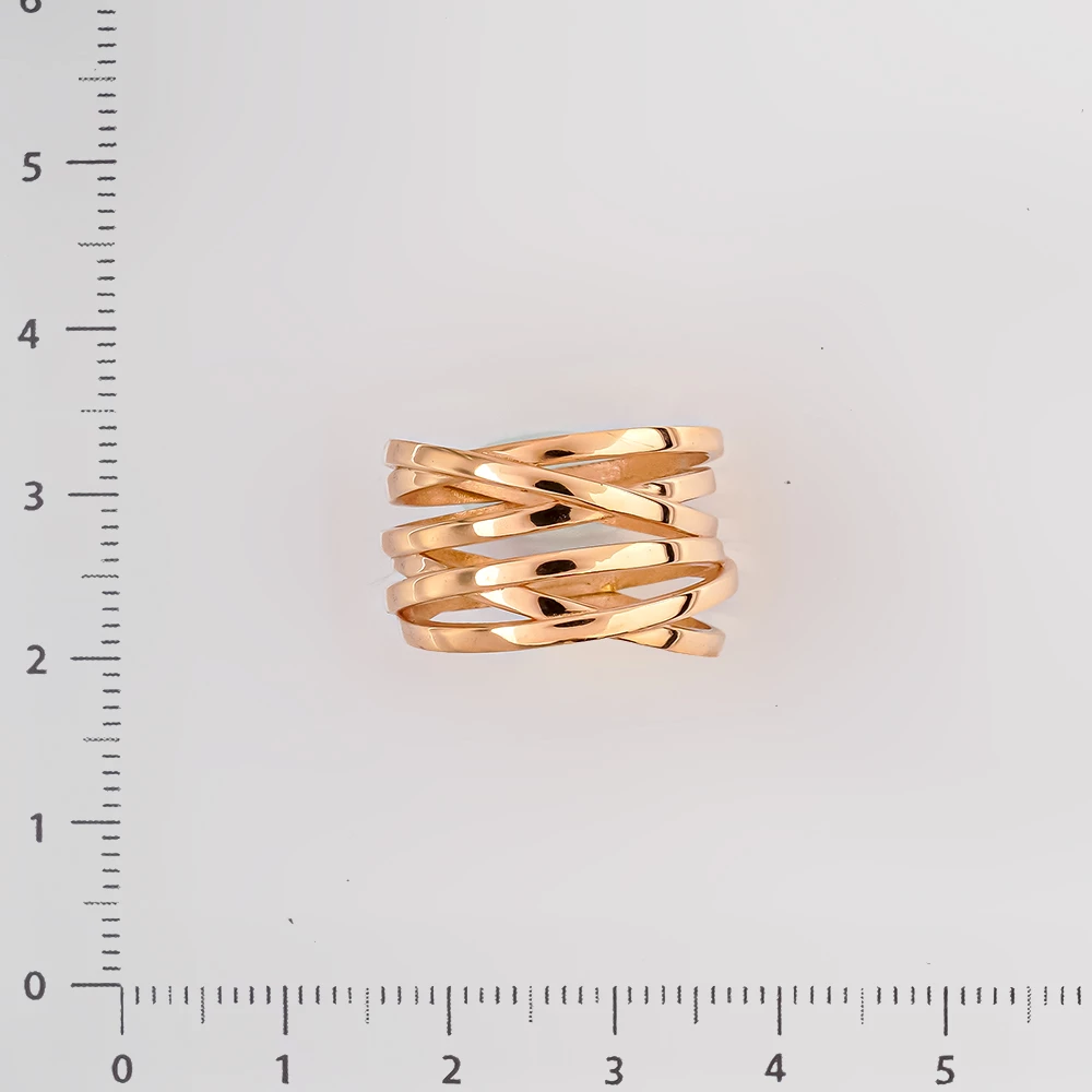 Кольцо из красного золота 585 пробы