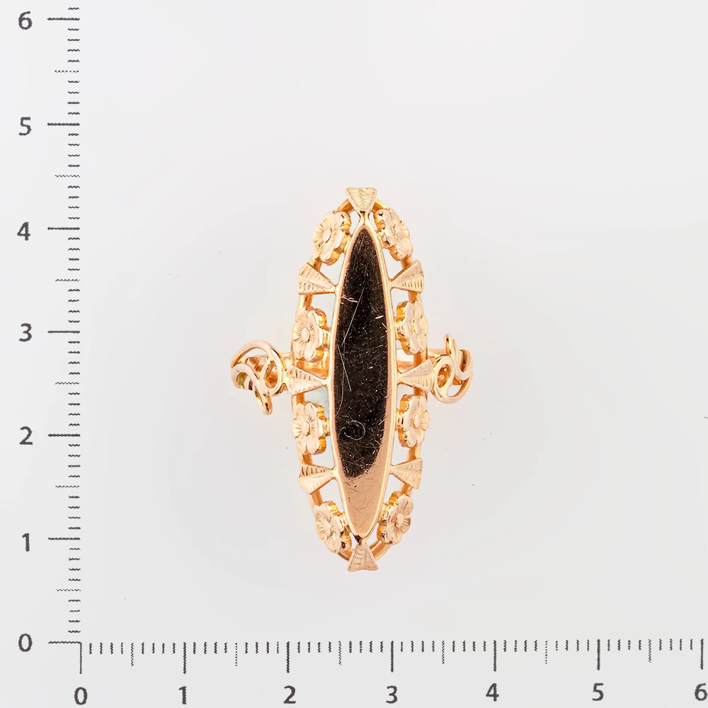 Кольцо из красного золота 585 пробы