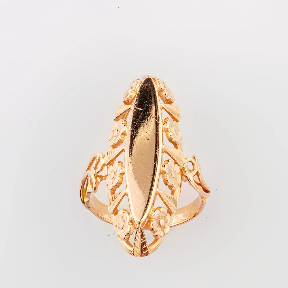 Кольцо из красного золота 585 пробы