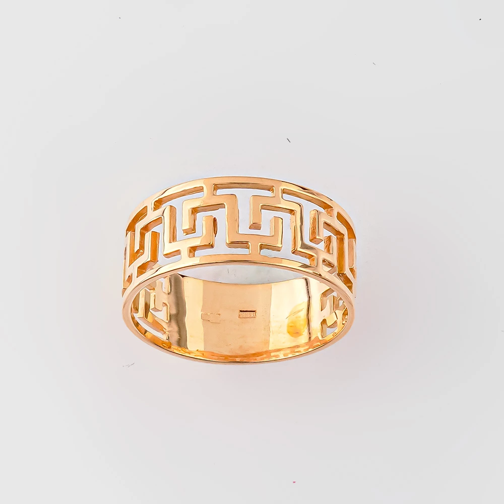 Кольцо из красного золота 585 пробы