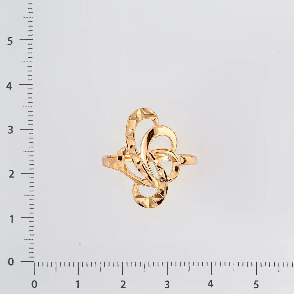 Кольцо из красного золота 585 пробы