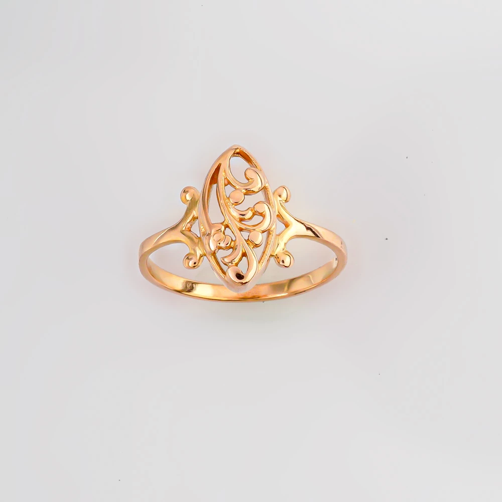 Кольцо из красного золота 585 пробы