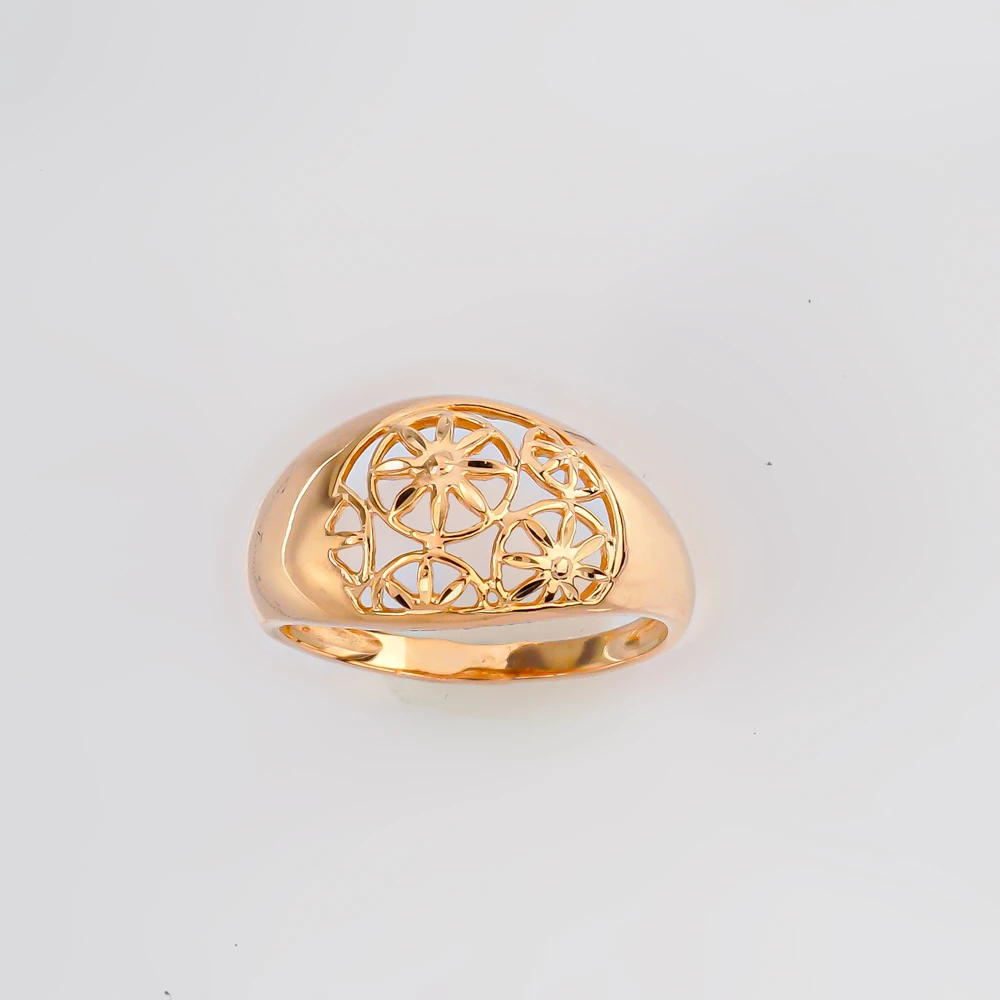 Кольцо из красного золота 585 пробы