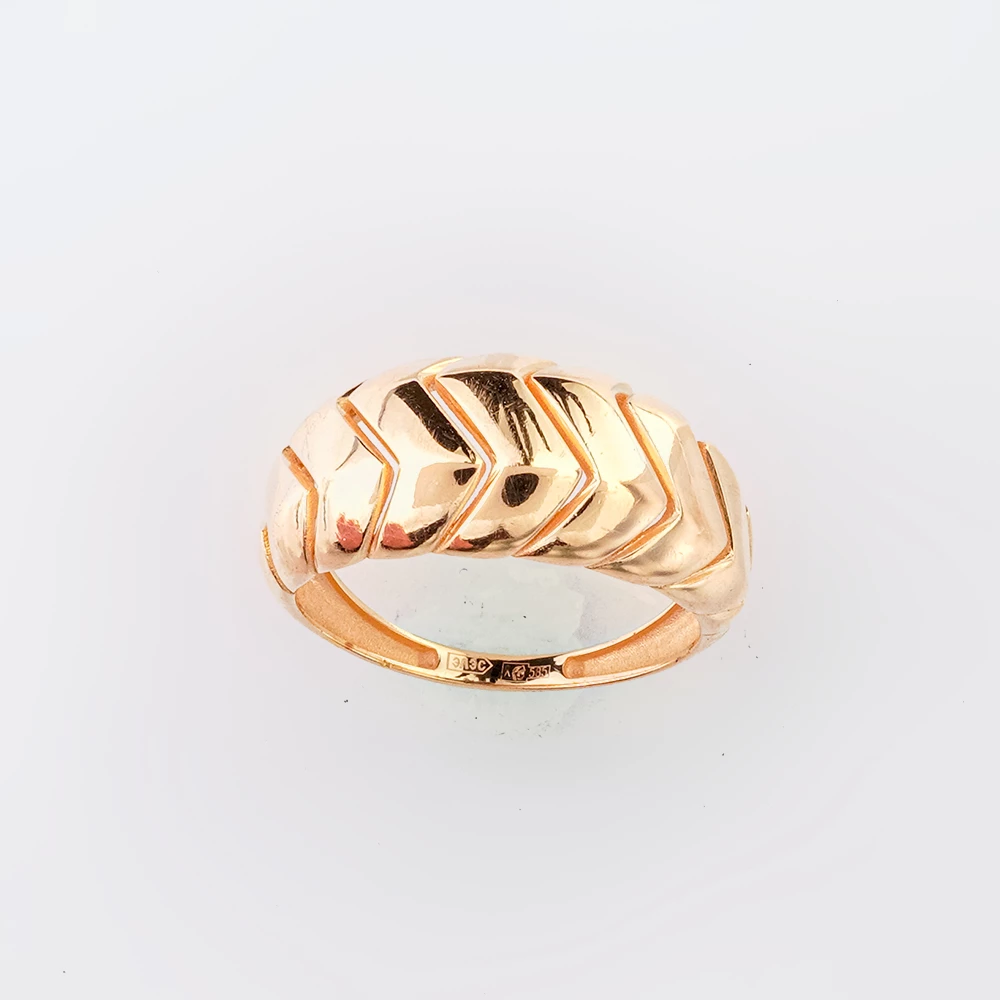 Кольцо из красного золота 585 пробы