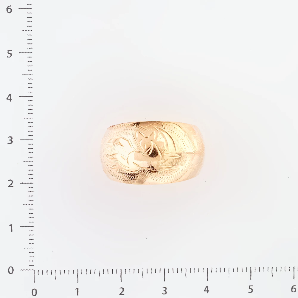 Кольцо из красного золота 583 пробы