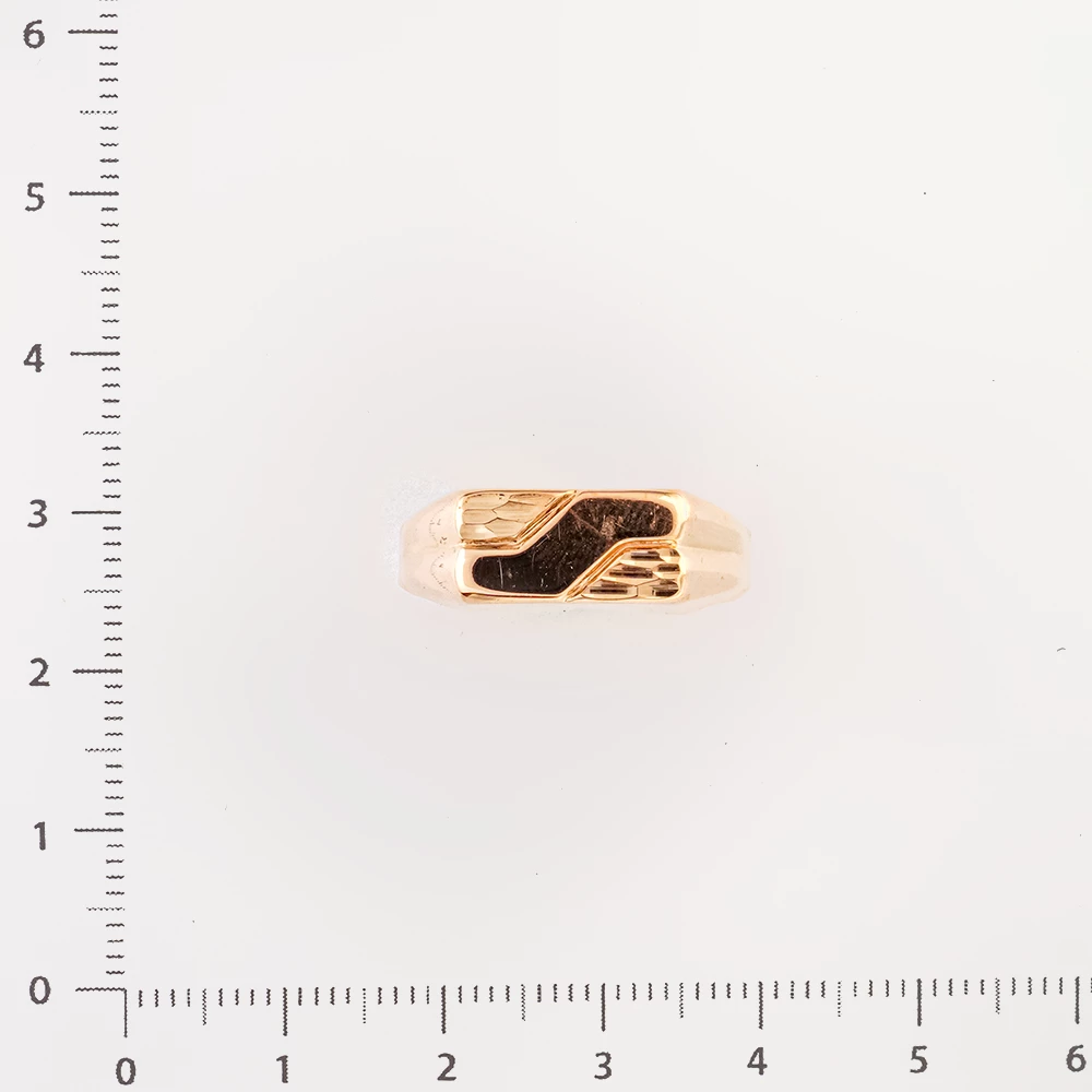 Кольцо из красного золота 585 пробы