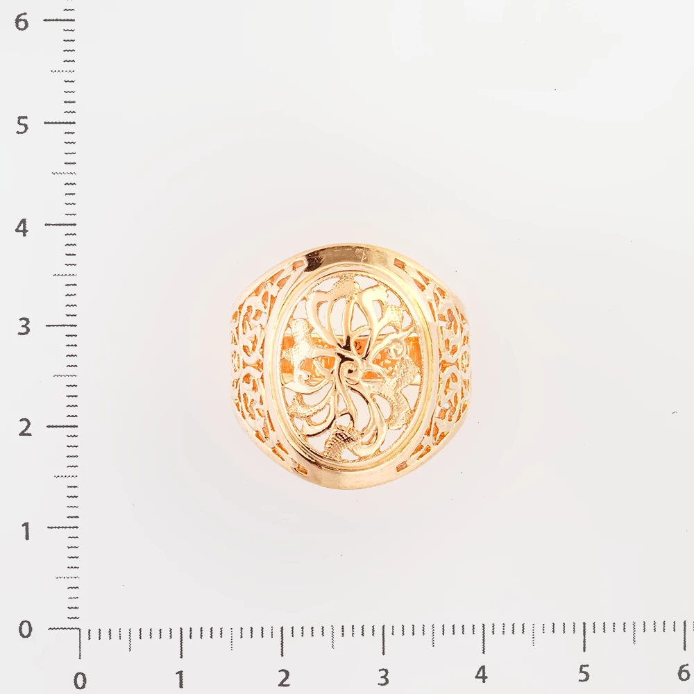 Кольцо из красного золота 583 пробы