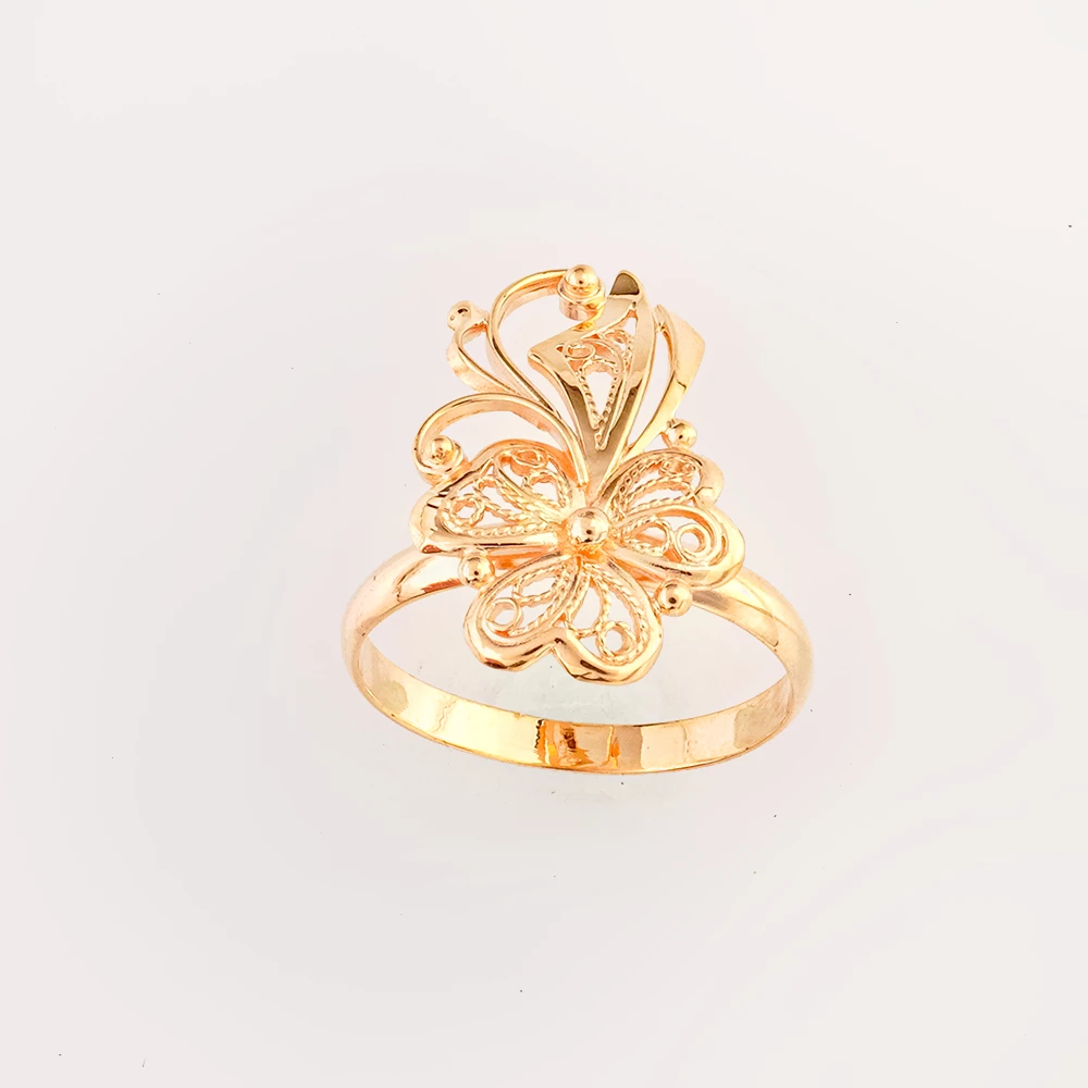 Кольцо из красного золота 585 пробы