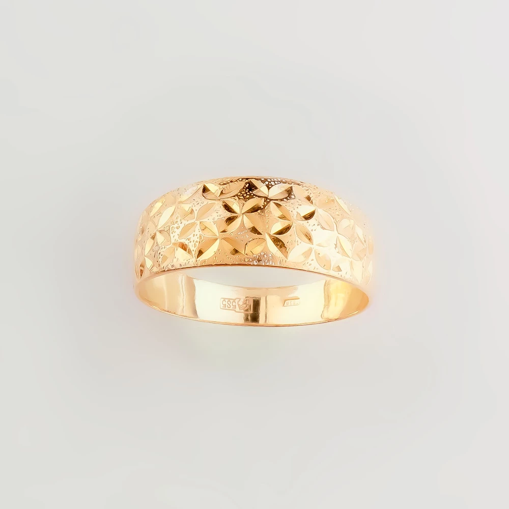 Кольцо из красного золота 585 пробы