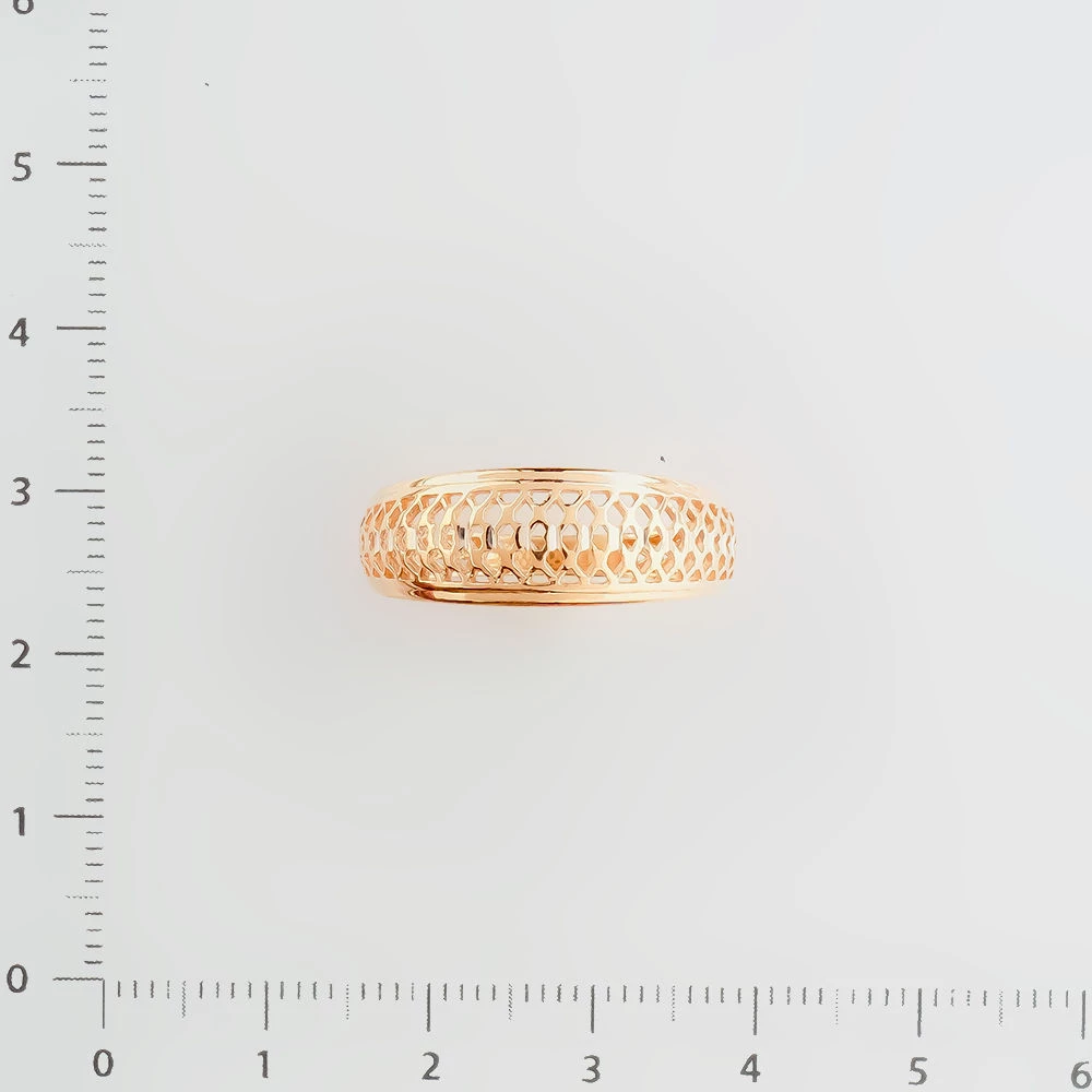 Кольцо из красного золота 585 пробы