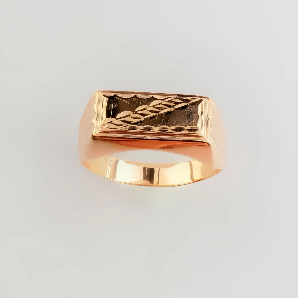 Кольцо из красного золота 585 пробы