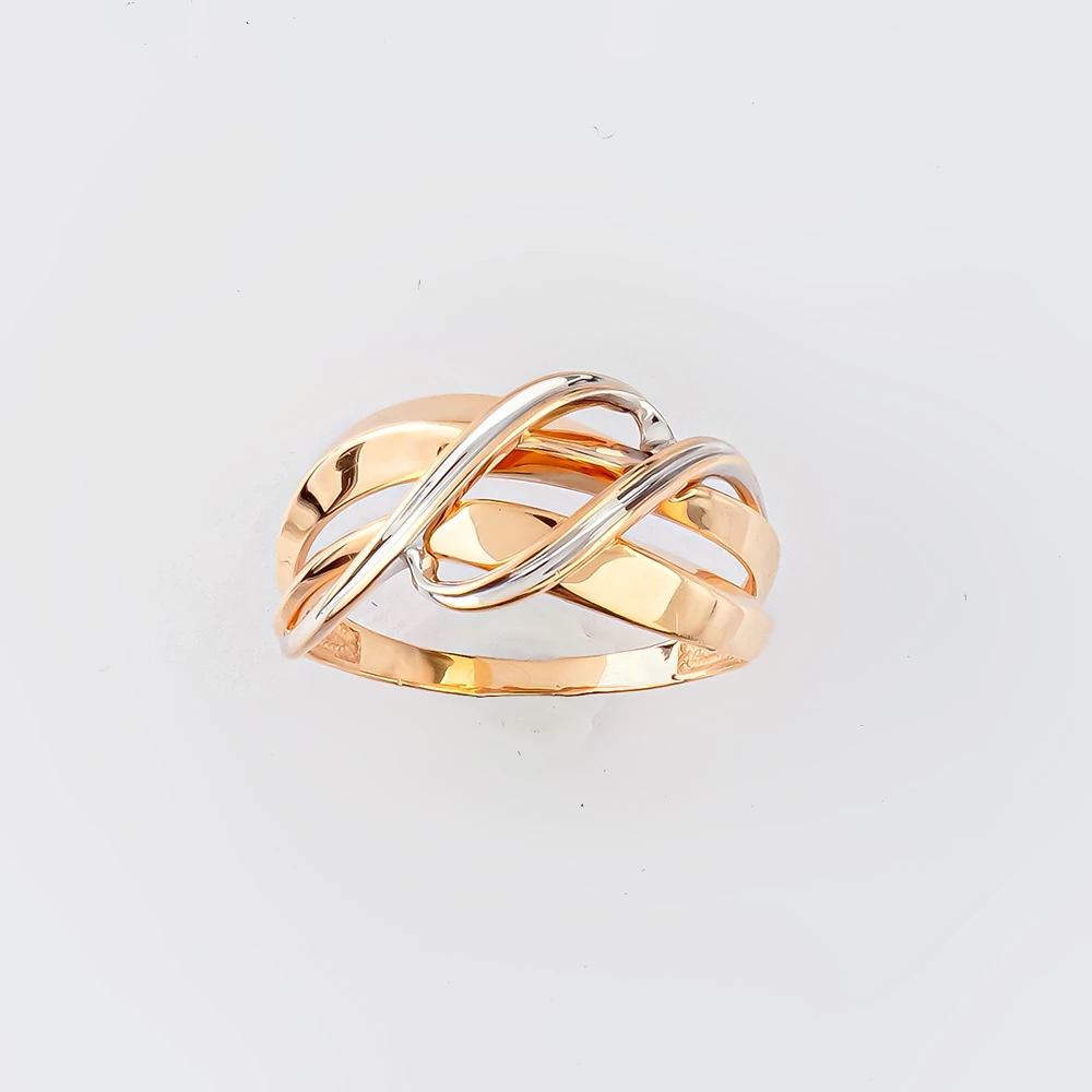 Кольцо из красного золота 585 пробы