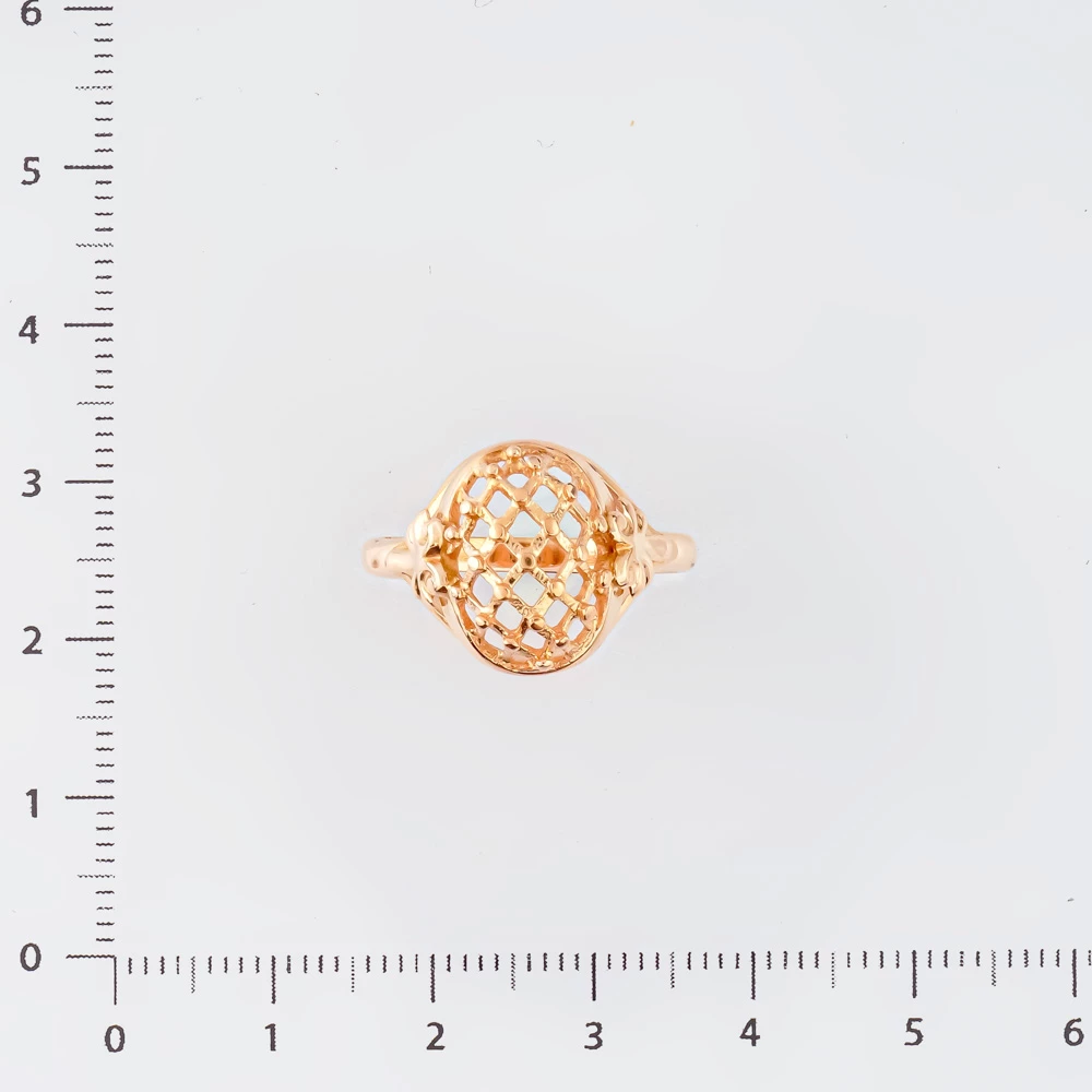 Кольцо из красного золота 583 пробы