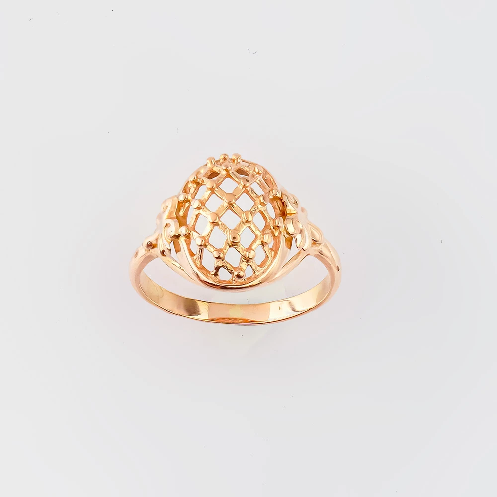 Кольцо из красного золота 583 пробы