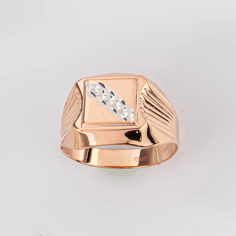 Кольцо из красного золота 585 пробы