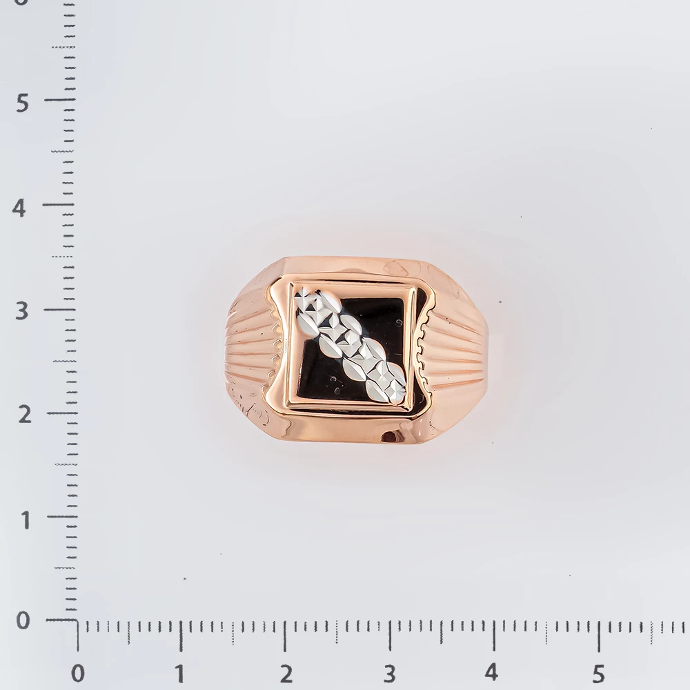 Кольцо из красного золота 585 пробы