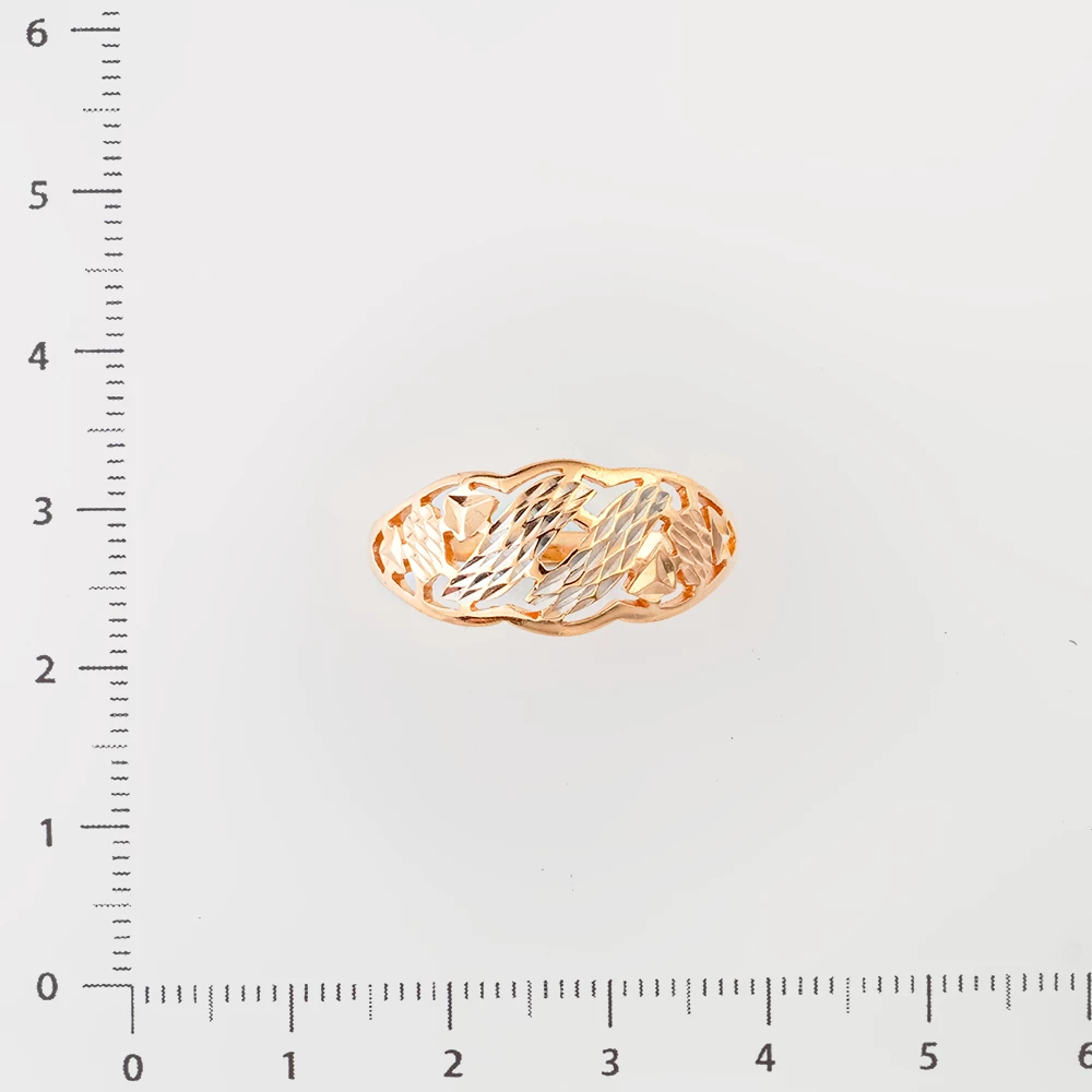 Кольцо из красного золота 585 пробы