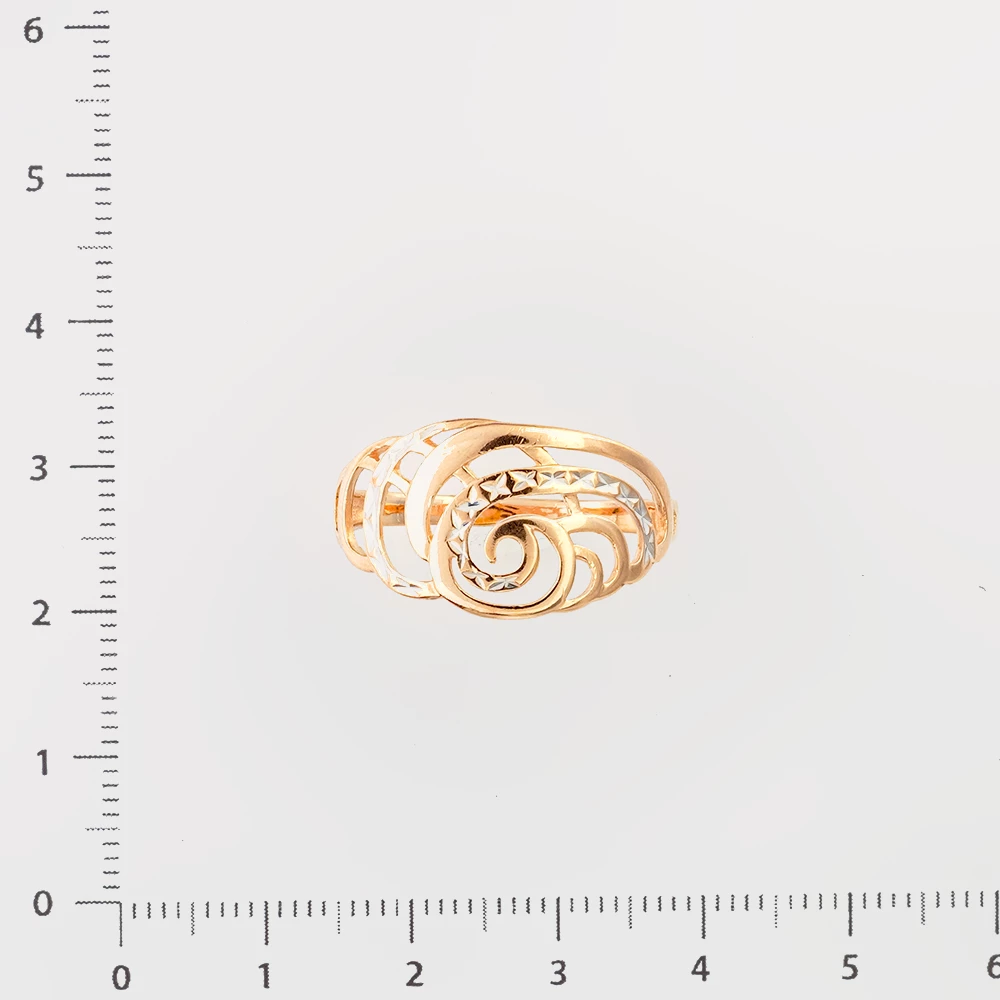 Кольцо из красного золота 585 пробы