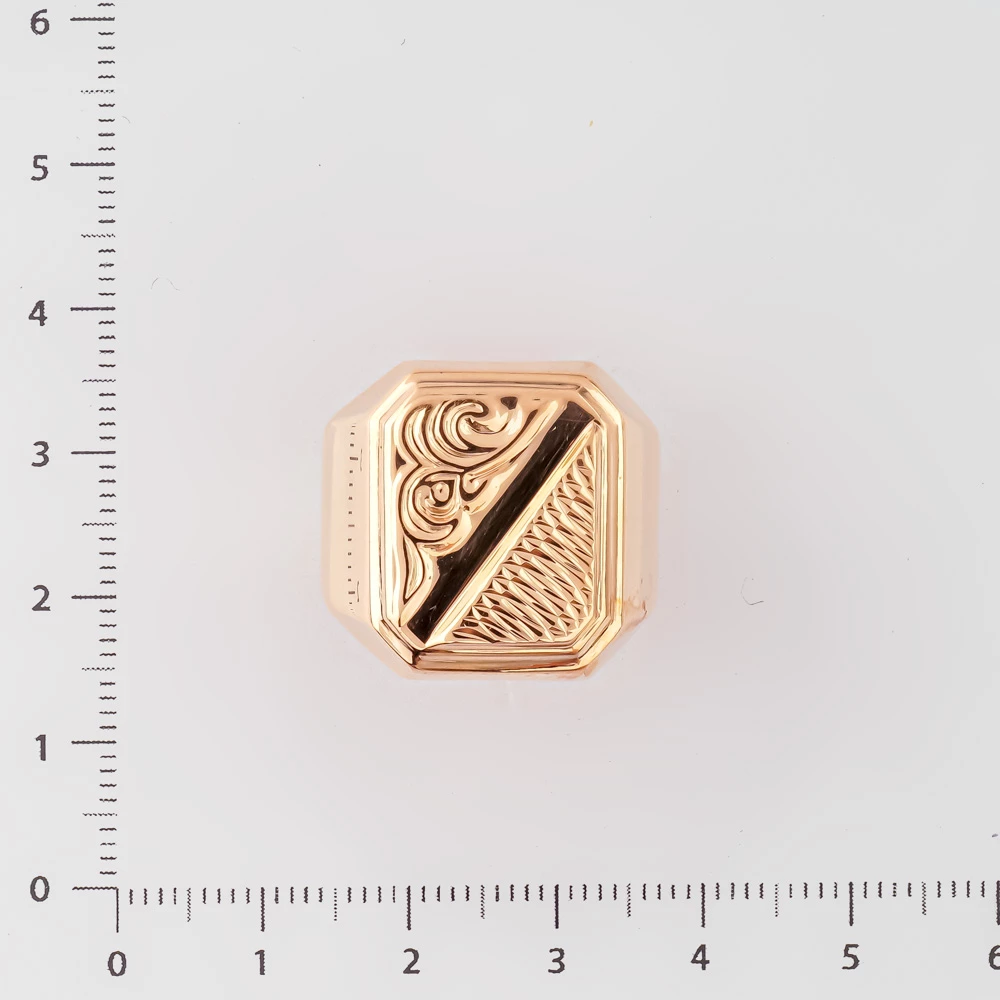 Кольцо из красного золота 583 пробы