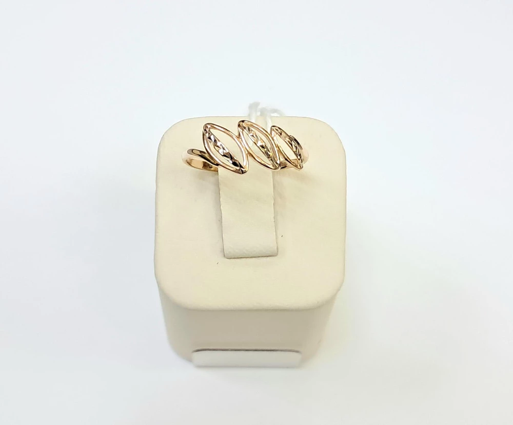 Кольцо из красного золота 585 пробы