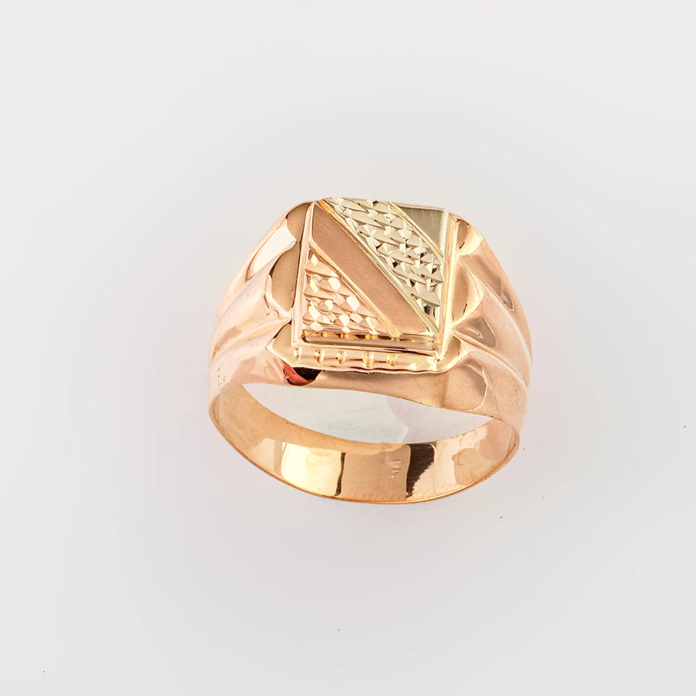 Кольцо из красного золота 585 пробы