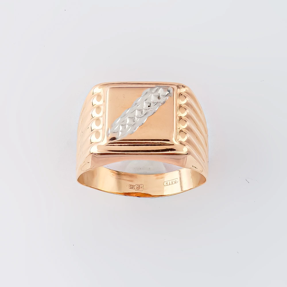 Кольцо из красного золота 585 пробы