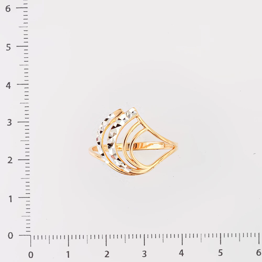 Кольцо из красного золота 585 пробы