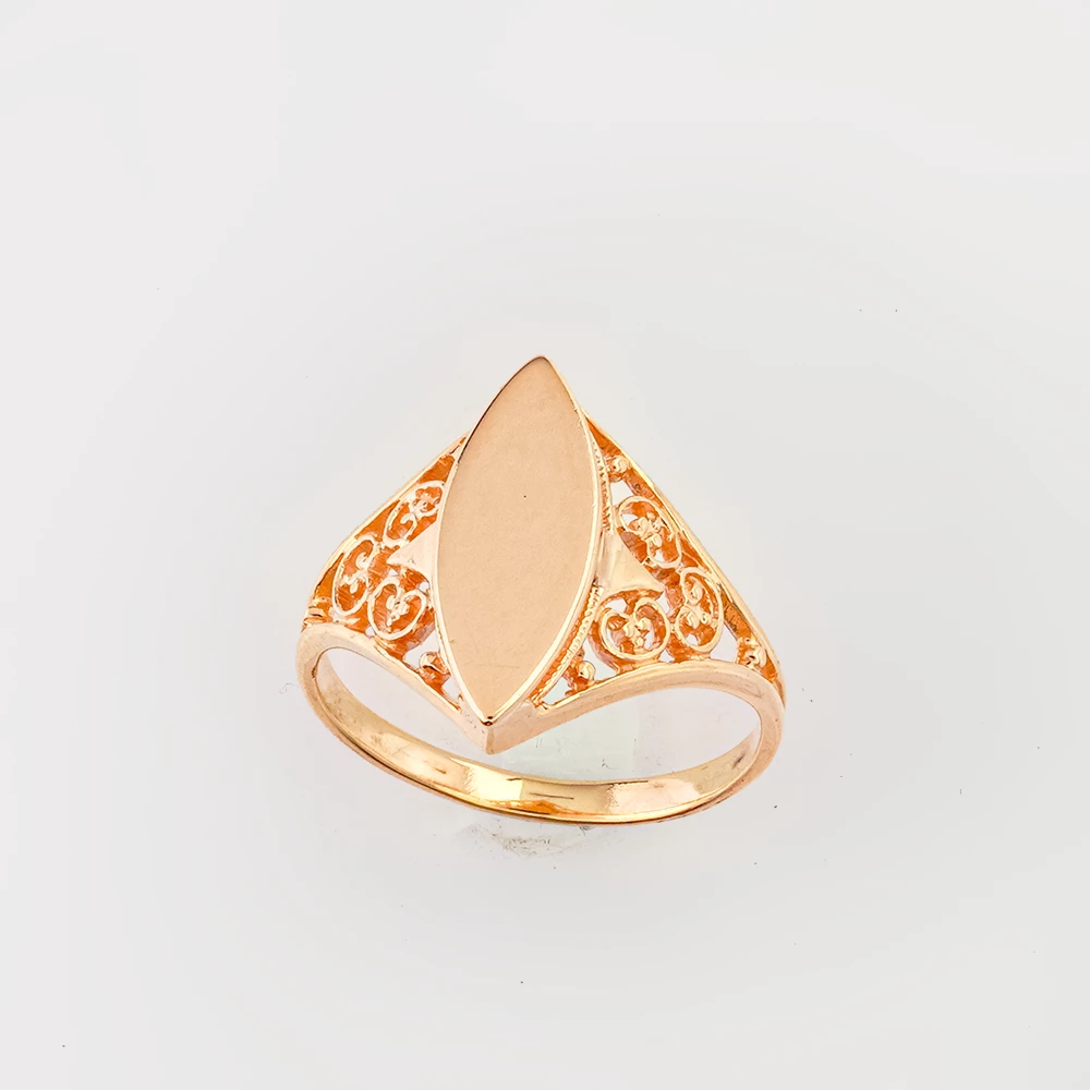 Кольцо из красного золота 585 пробы