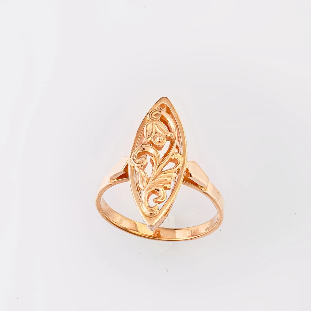 Кольцо из красного золота 585 пробы