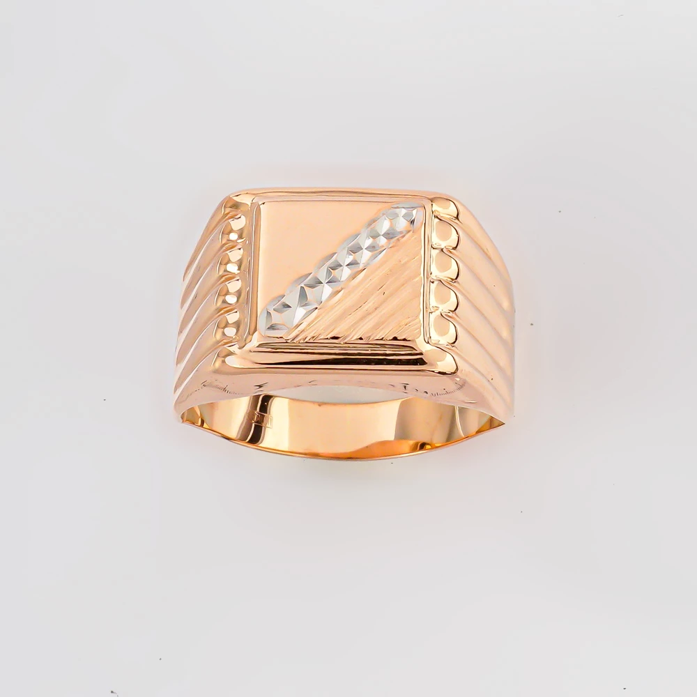 Кольцо из красного золота 585 пробы