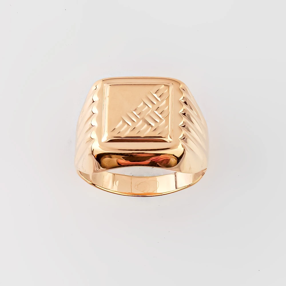 Кольцо из красного золота 585 пробы