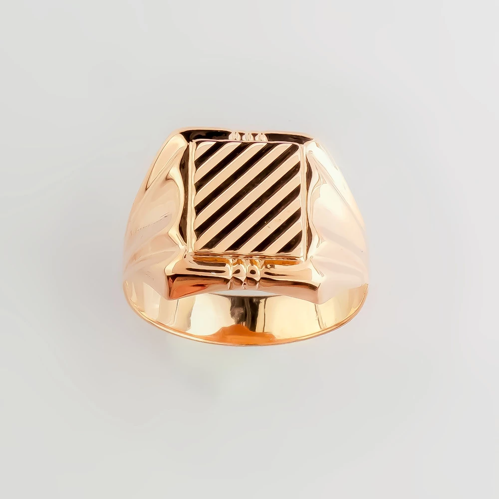 Кольцо из красного золота 585 пробы